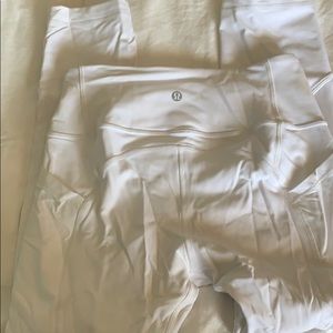 White Lululemon leggings sz 6